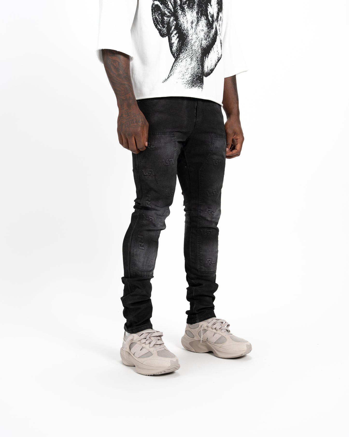 RJ Dark Grey Skinny Fit