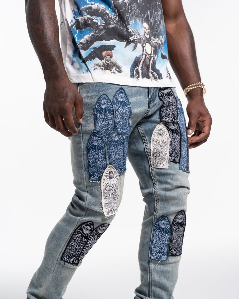 Relapse Jeans Holly Skinny Denim Blue