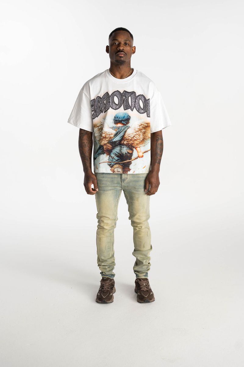 Relapse Jeans Petra 2.0 Sand wash Skinny Denim