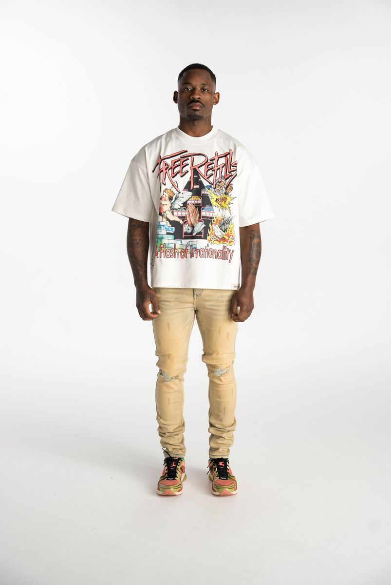 Petra Skinny Denim Sand Wash