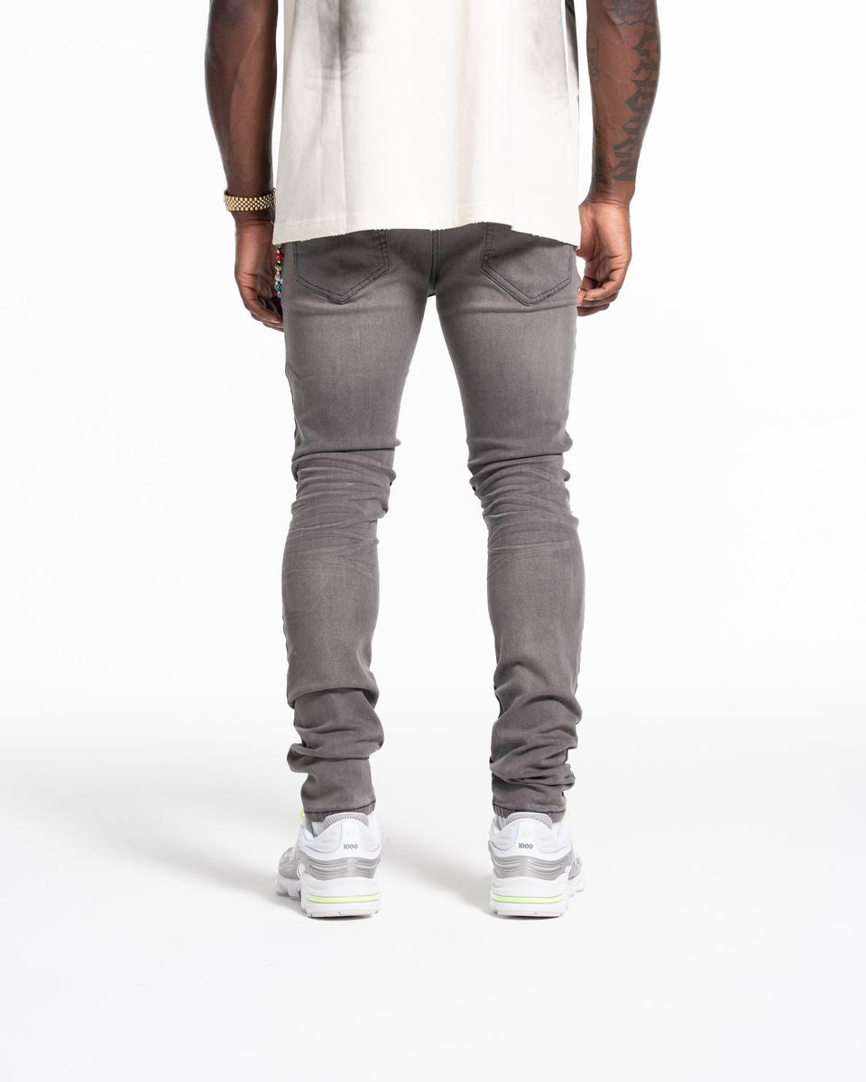 Relapse Jeans Live Fast Grey