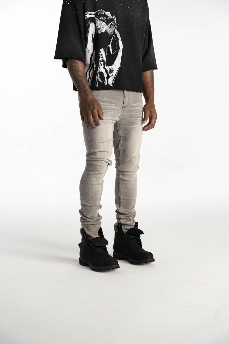 Sin City Skinny Denim Grey
