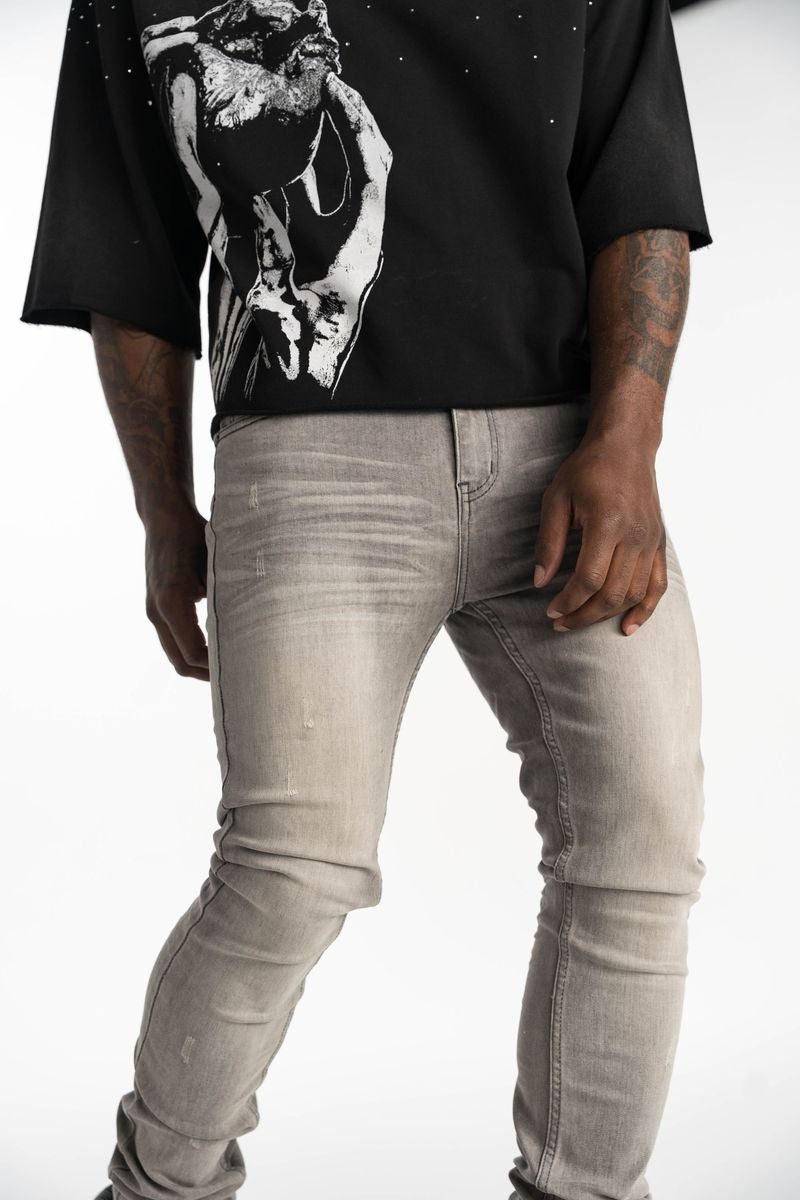Sin City Skinny Denim Grey