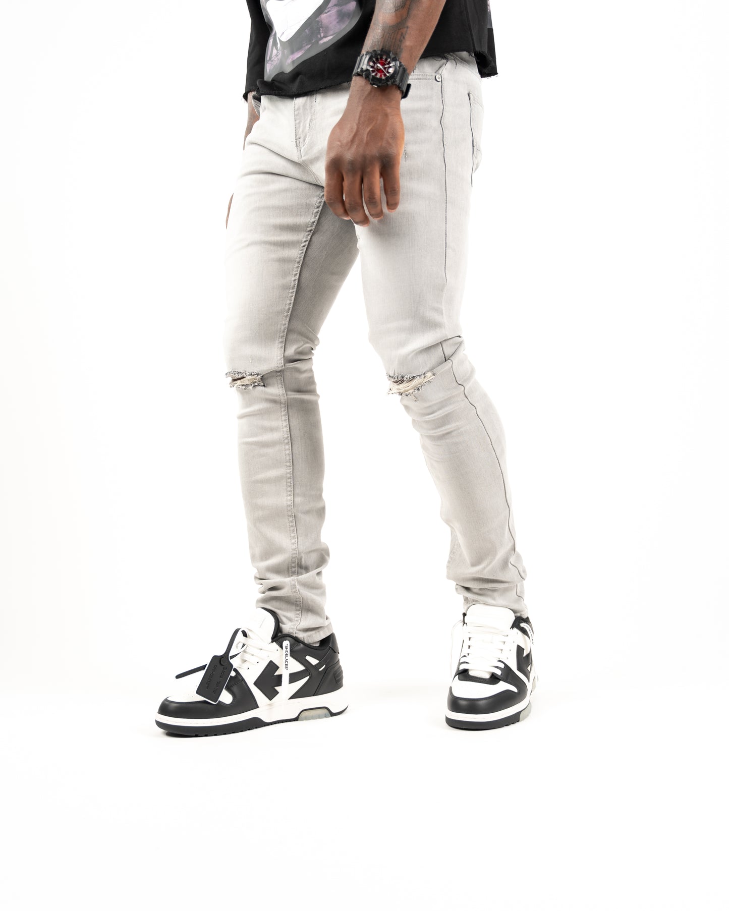 YoYo Skinny Denim Light Grey