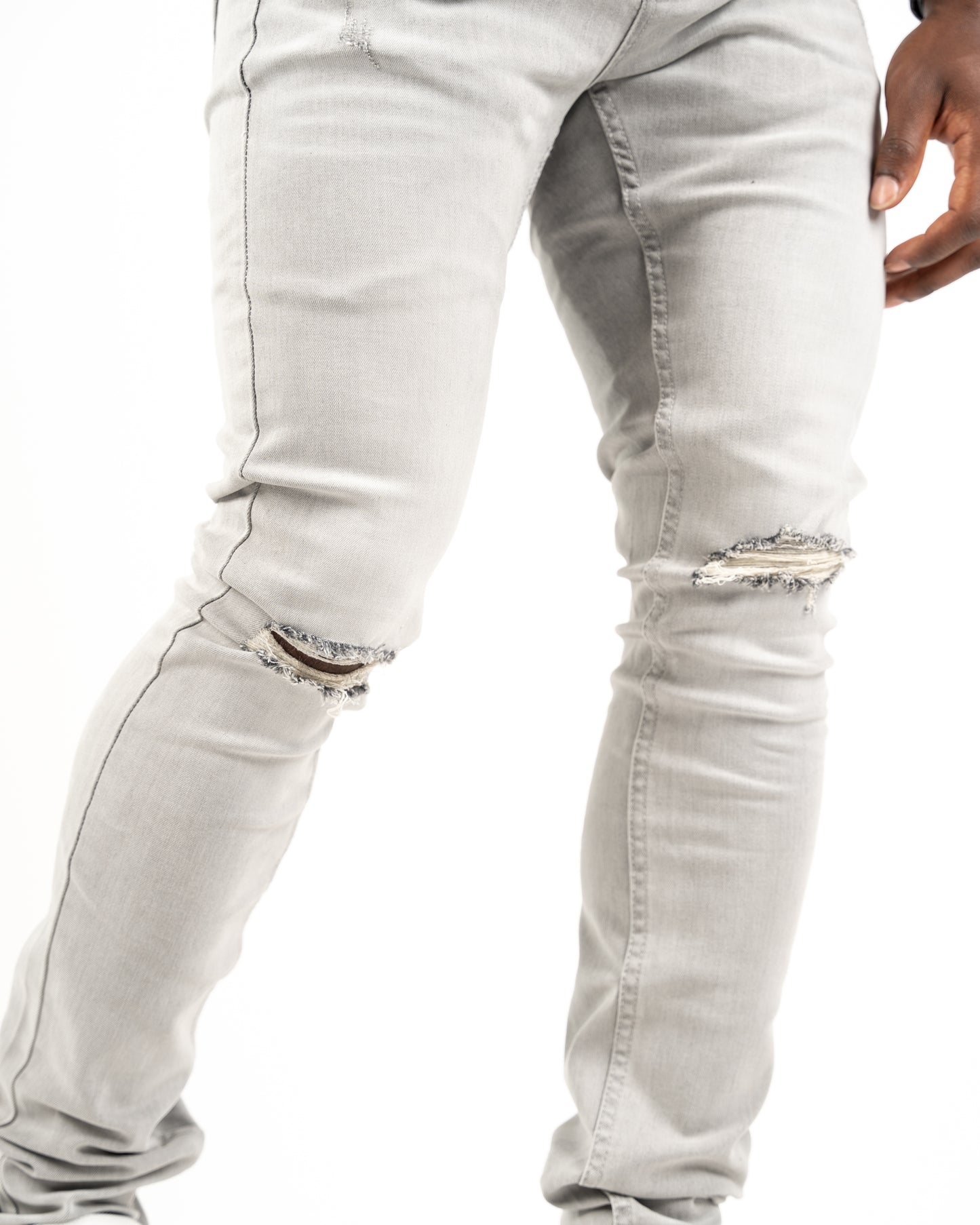 YoYo Skinny Denim Light Grey