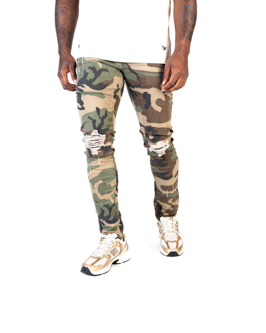 Arizona Skinny Denim Camo