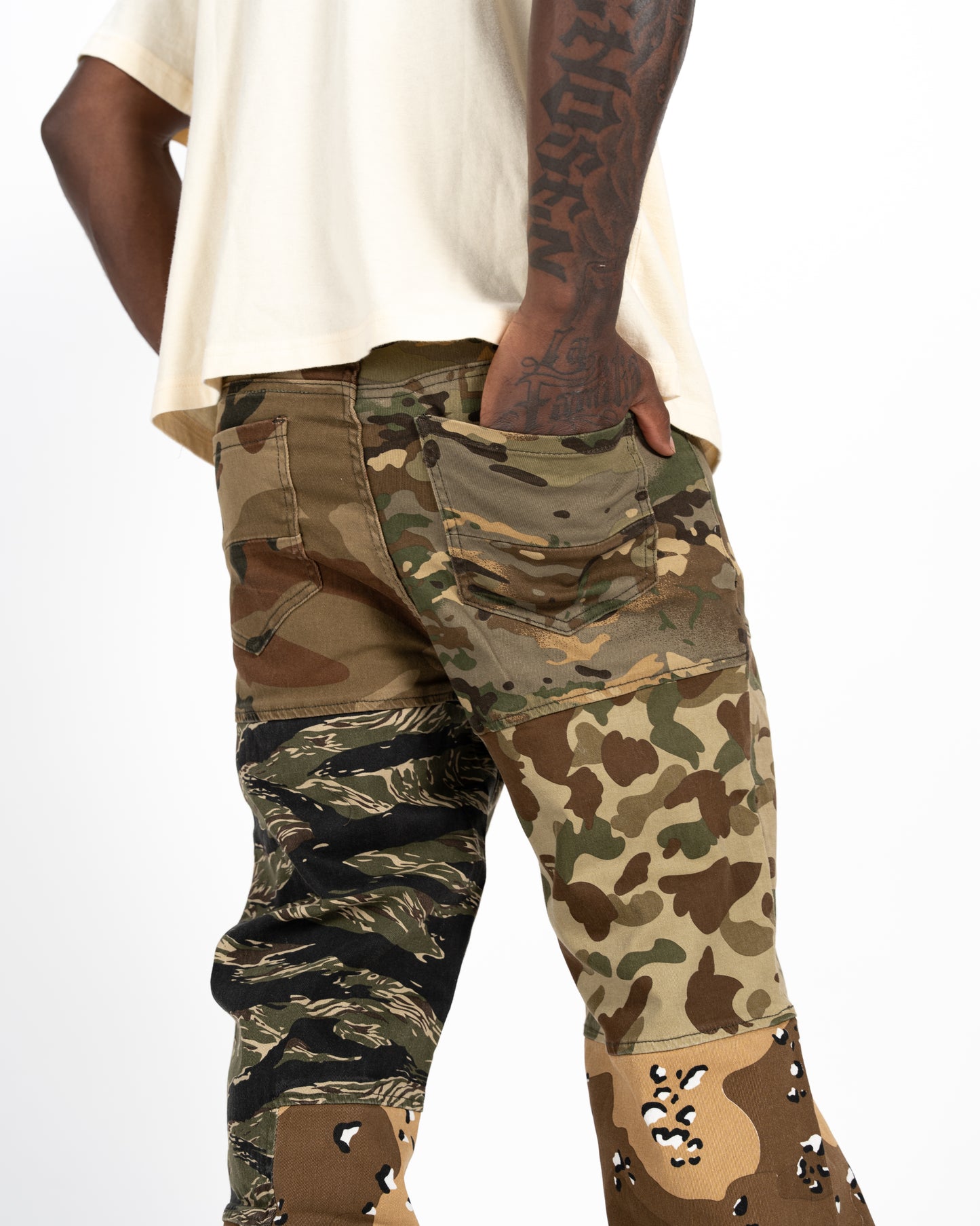 Mix Camo Baggy fit