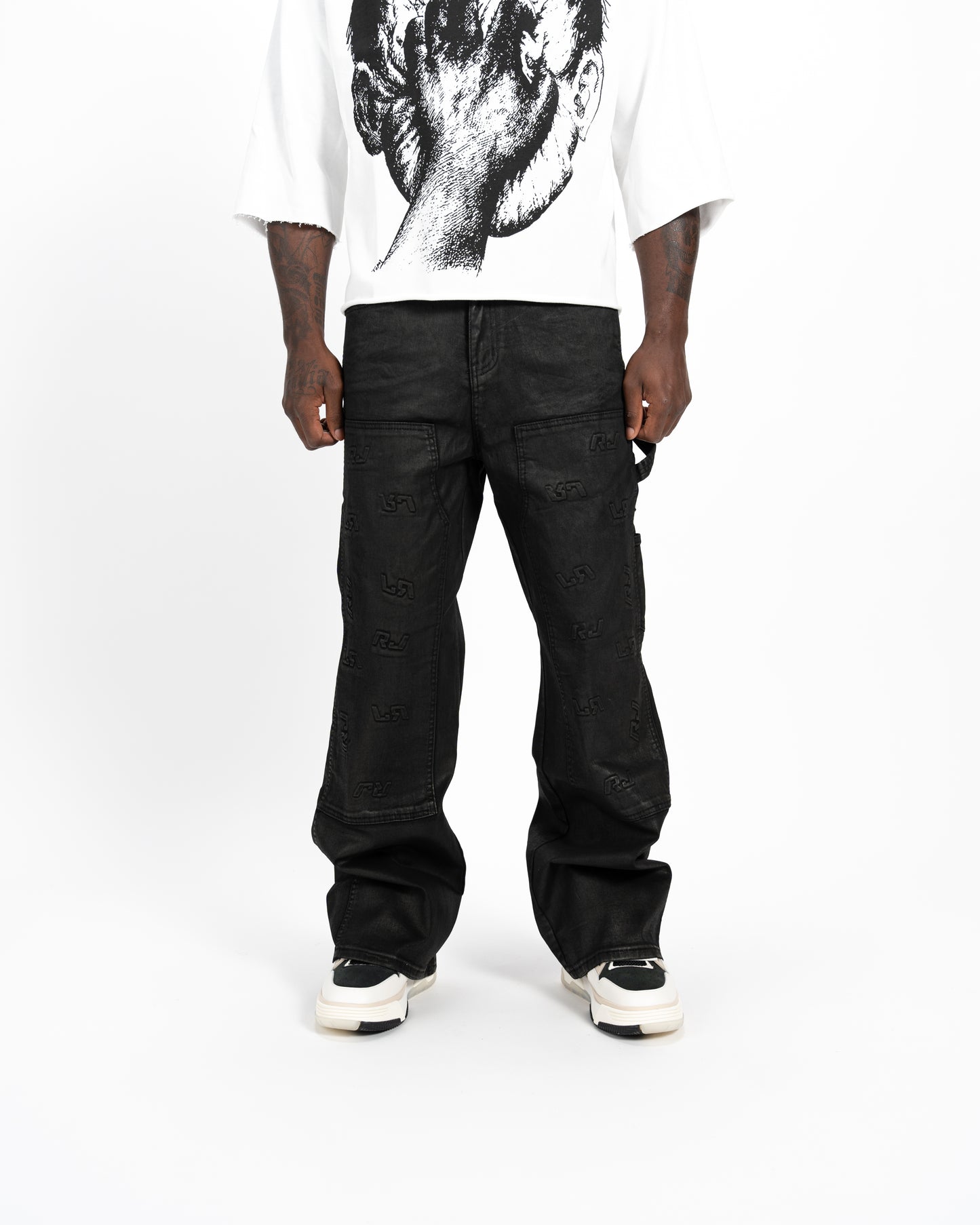 RJ Wax black baggy Fit