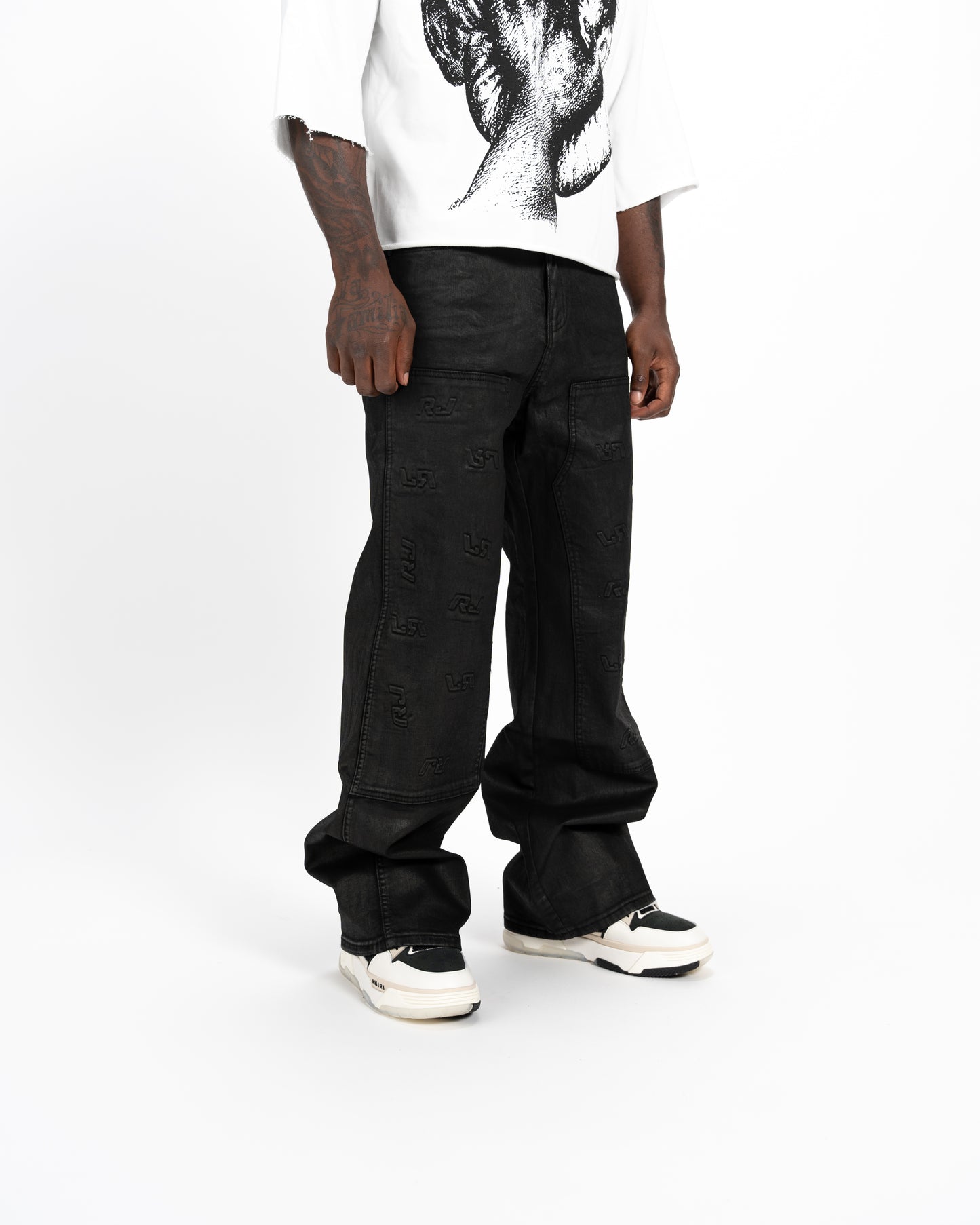 RJ Wax black baggy Fit