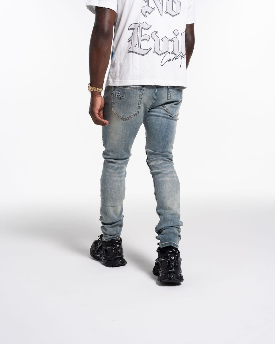 Relapse Blue Relapse Jeans Holly Skinny Denim Blue