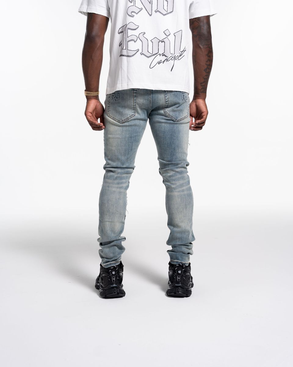 Relapse Blue Relapse Jeans Holly Skinny Denim Blue