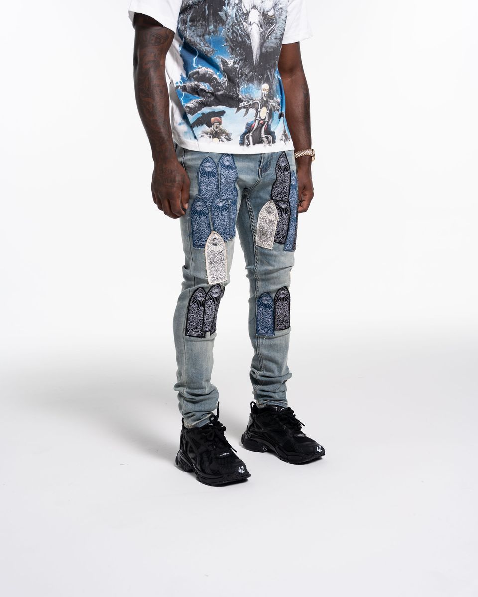 Relapse Jeans Holly Skinny Denim Blue