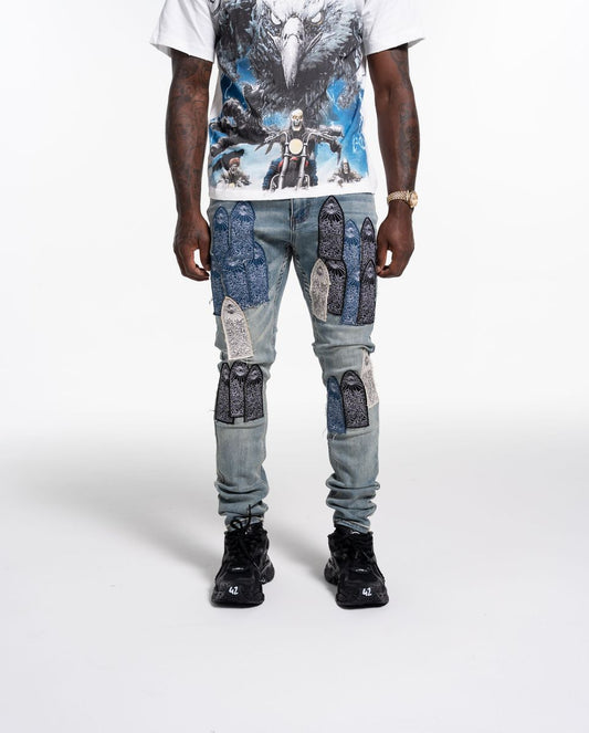 Relapse Jeans Holly Skinny Denim Blue