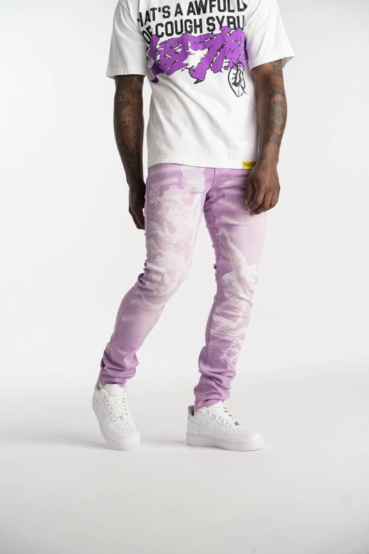 Relapse Jeans Zaina Purple Skinny Denim