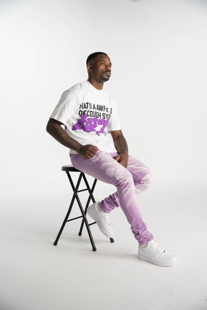 Relapse Jeans Zaina Purple Skinny Denim