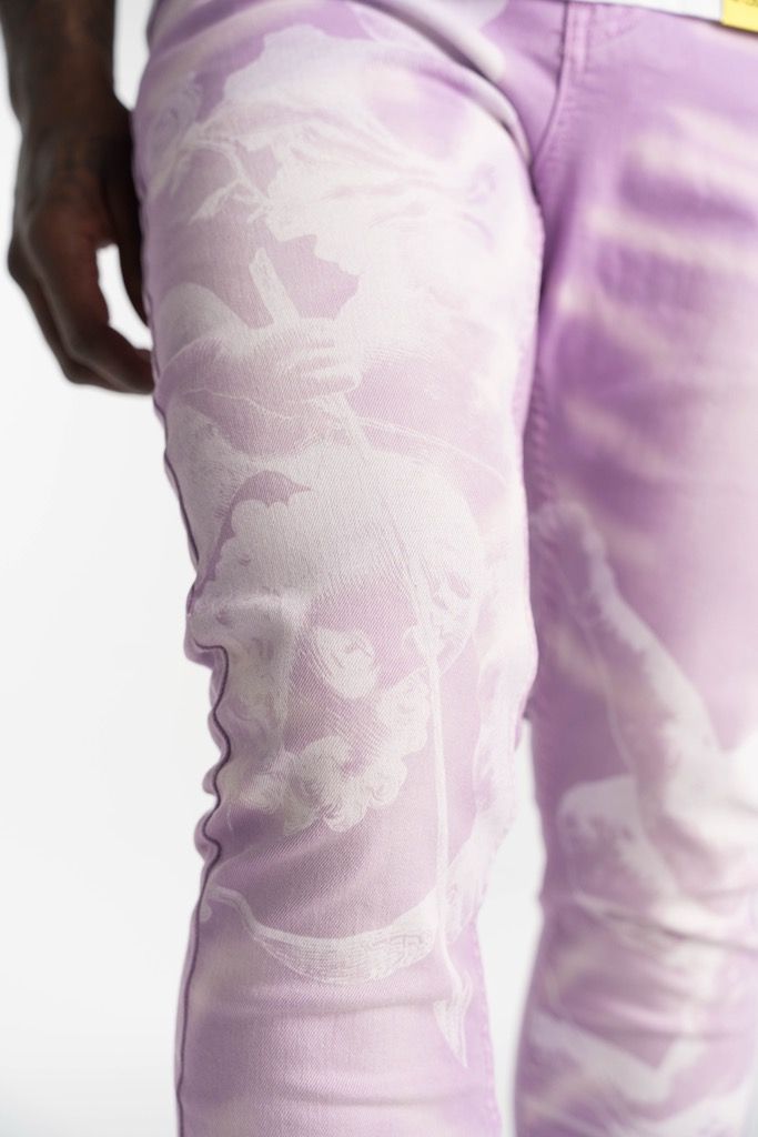 Relapse Jeans Zaina Purple Skinny Denim