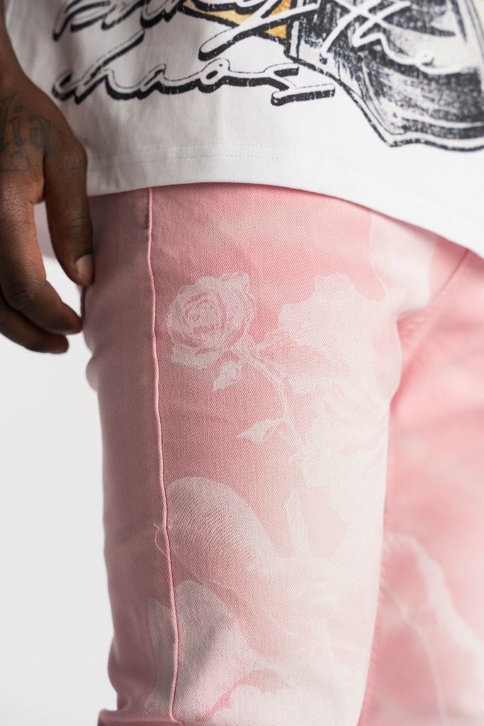 Relapse Jeans Zaina Pink Skinny Denim