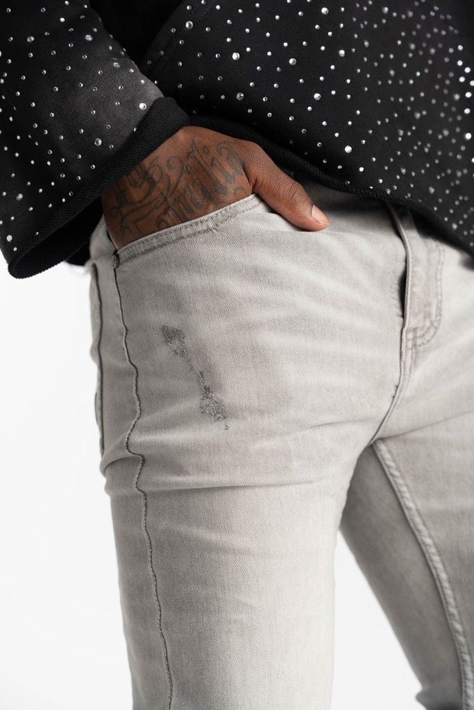 Relapse Jeans YoYo Grey Skinny Denim