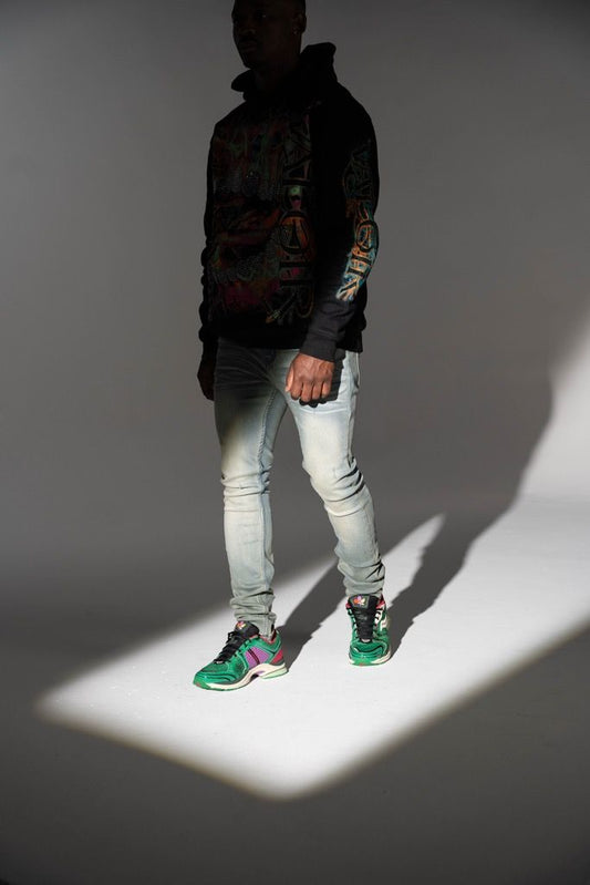 Relapse Jeans Deep Blue Skinny Denim