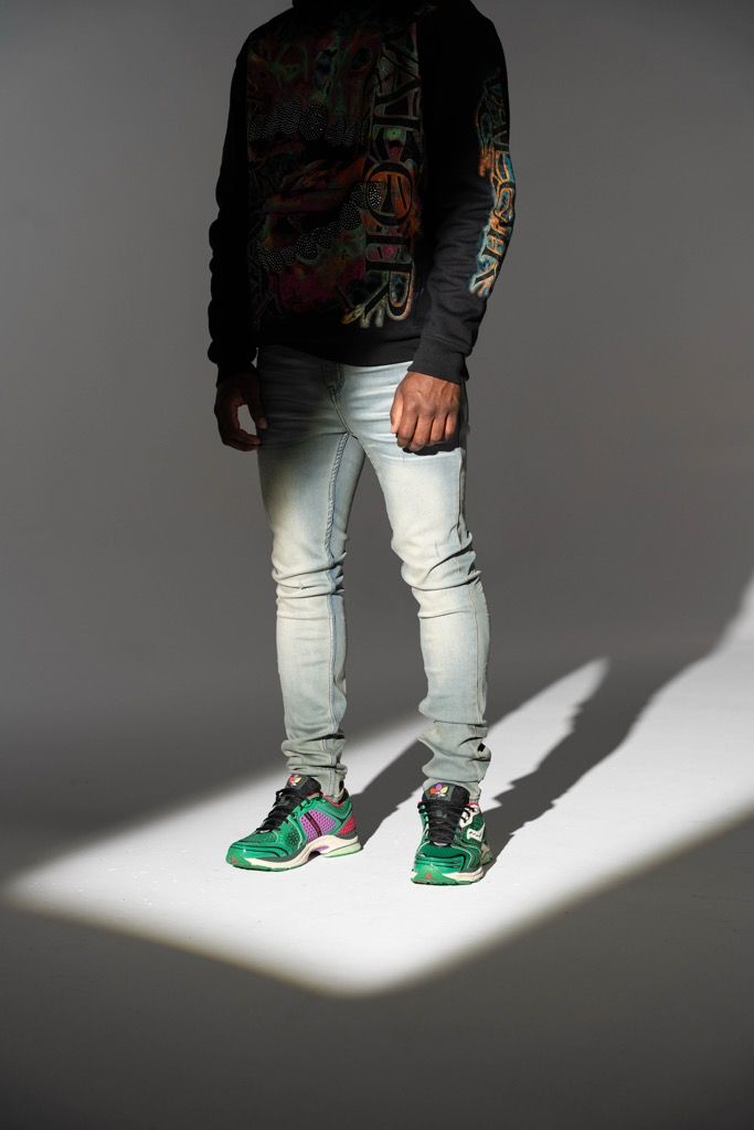 Relapse Jeans Deep Blue Skinny Denim