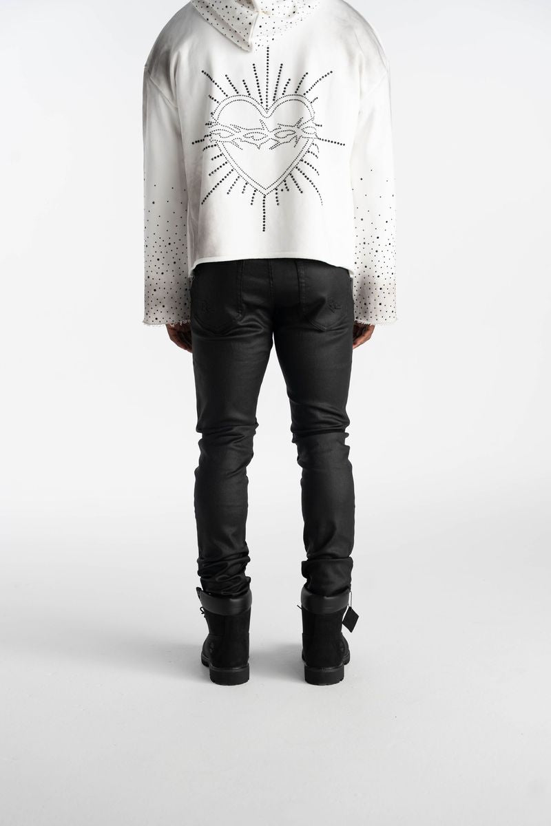 Relapse Jeans Noir Wax Black Skinny Denim