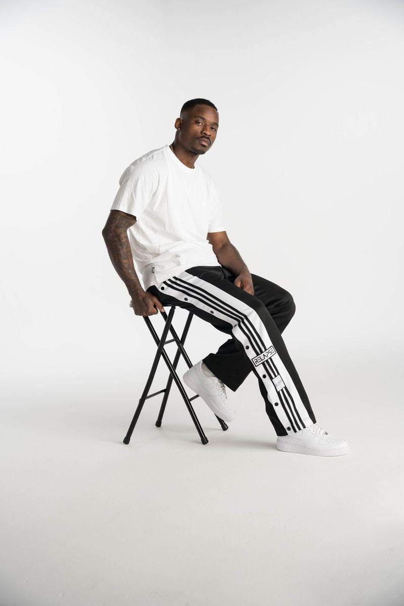 Relapse Jeans AZ Black track pants