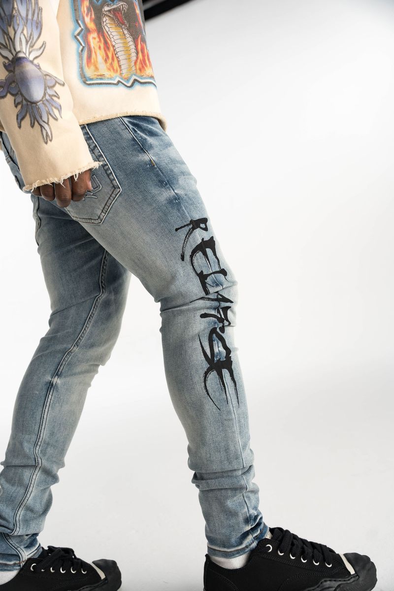 Relapse Jeans Signature Skinny Denim Blue