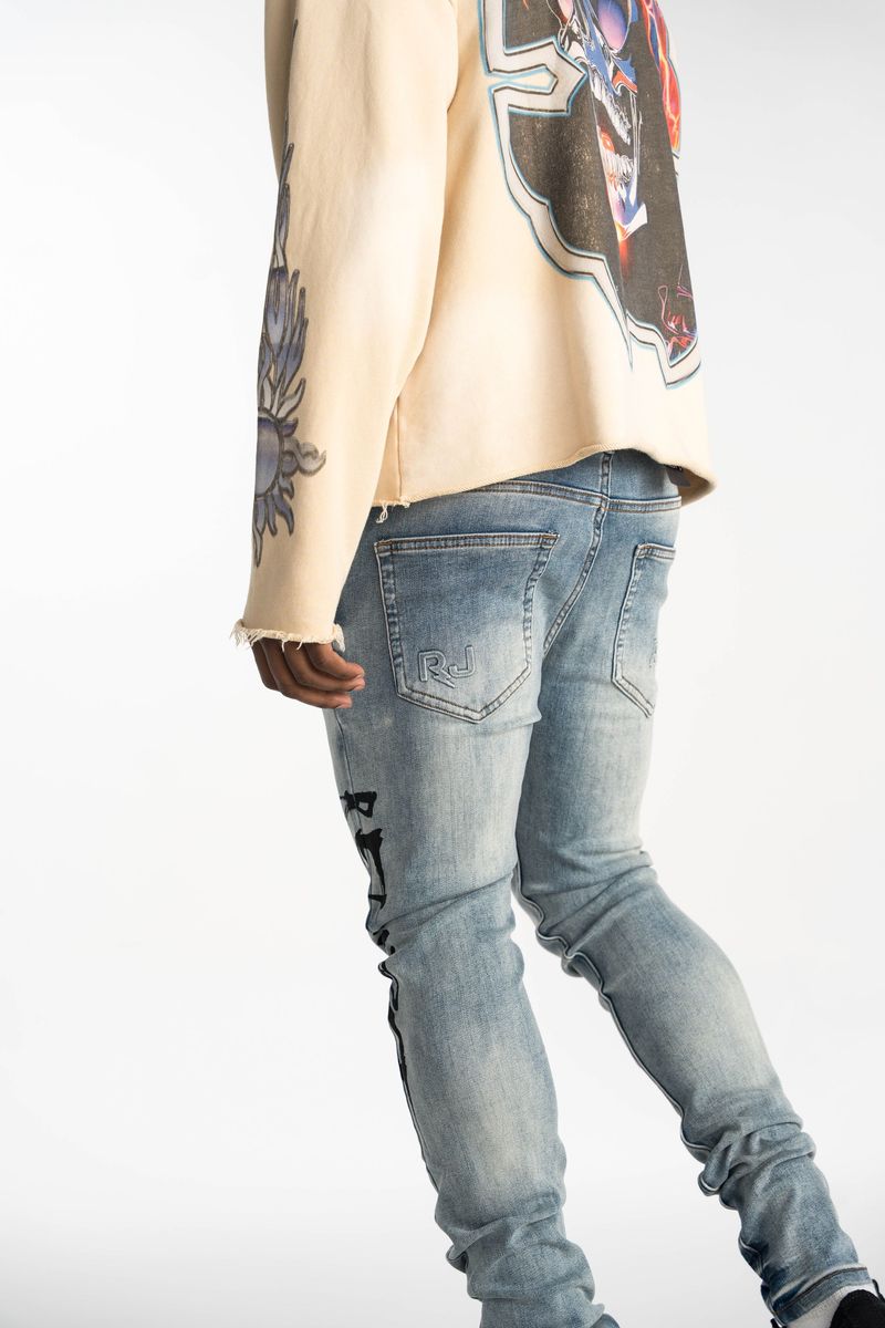 Relapse Jeans Signature Skinny Denim Blue