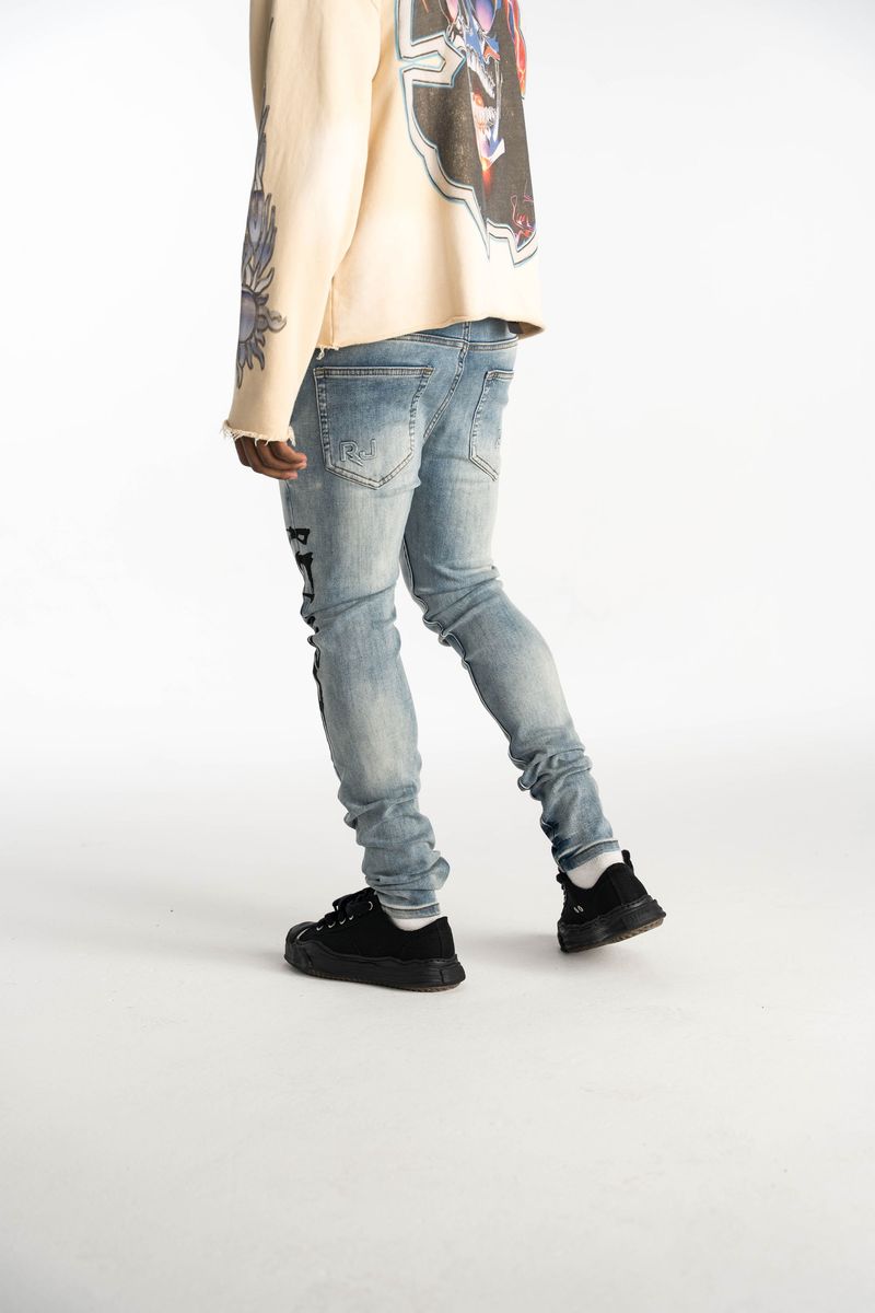 Relapse Jeans Signature Skinny Denim Blue