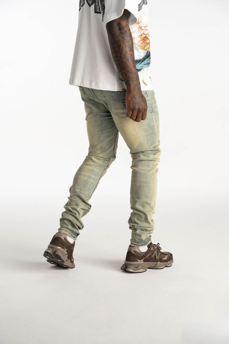 Relapse Jeans Petra 2.0 Sand wash Skinny Denim