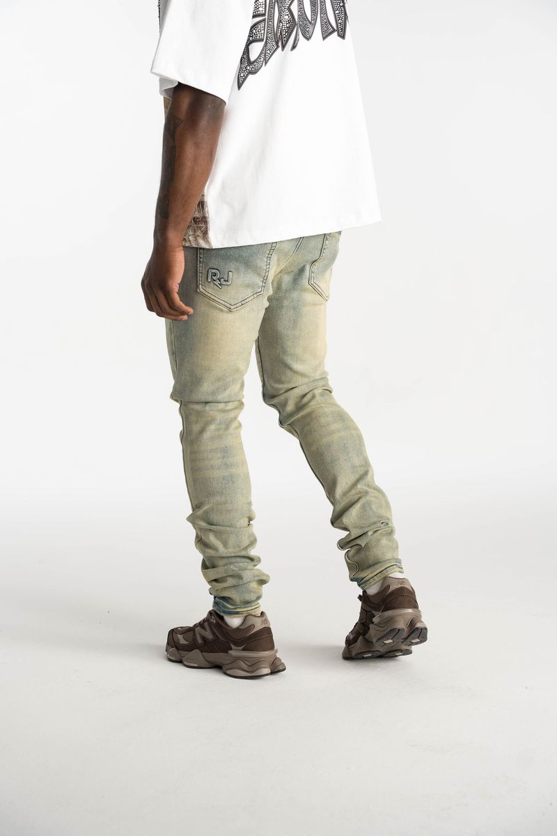 Relapse Jeans Petra 2.0 Sand wash Skinny Denim