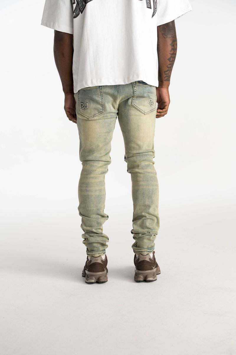 Relapse Jeans Petra 2.0 Sand wash Skinny Denim