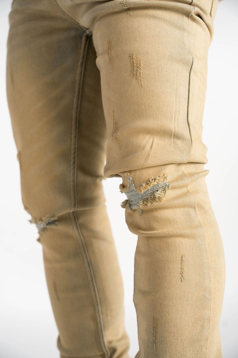 Petra Skinny Denim Sand Wash
